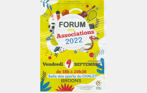 Forum des Associations de Broons 2022