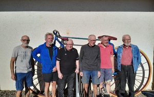 Les présidents de l'Amicale Cyclotourisme Broonaise