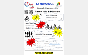 Dimanche 28 septembre 2025 - Randonnée La Richardais