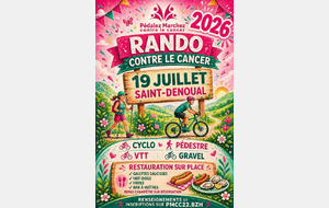 Dimanche 19 juillet 2026 - Randonnée de St-DENOUAL