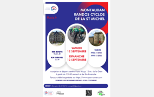 Samedi 12 et Dimanche 13 Septembre 2026 - Randonnée Montauban- De-Bretagne
