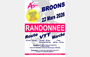Randonnée de l'Amicale Cyclotourisme Broonaise 2026