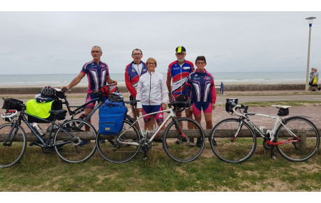"La Francette" 600 km d'itinéraire vélo de Ouistreham à La Rochelle