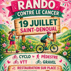 Dimanche 19 juillet 2026 - Randonnée de St-DENOUAL