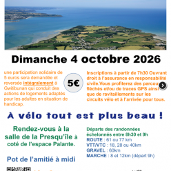 Dimanche 04 octobre 2026 - Cycl'Armor à Hillion